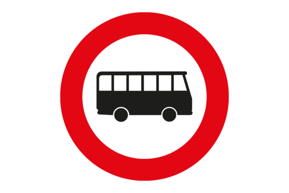 Fahrverbot für Omnibusse