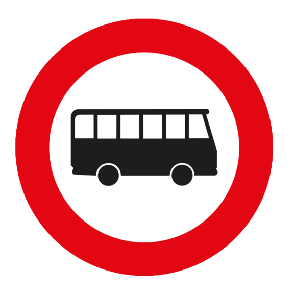 Fahrverbot für Omnibusse