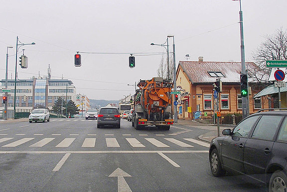 Verkehrssituation im Ortsgebiet