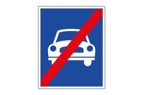 Ende der Autostraße