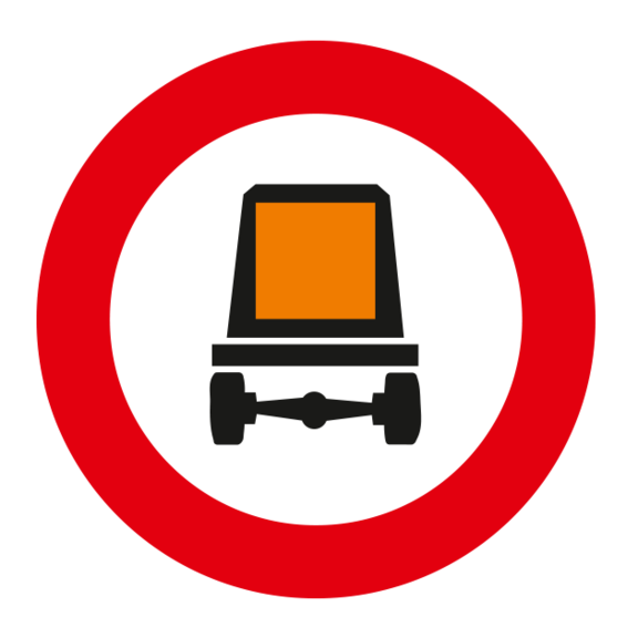 Fahrverbot für Kraftfahrzeuge mit gefährlichen Gütern