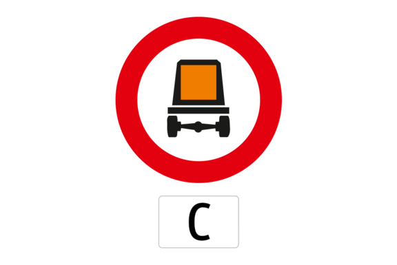 Fahrverbot für Kraftfahrzeuge mit gefährlichen Gütern