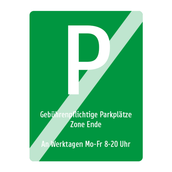 Grüne Parkzone