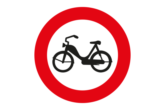 Fahrverbot für Motorfahrräder (Mopeds)