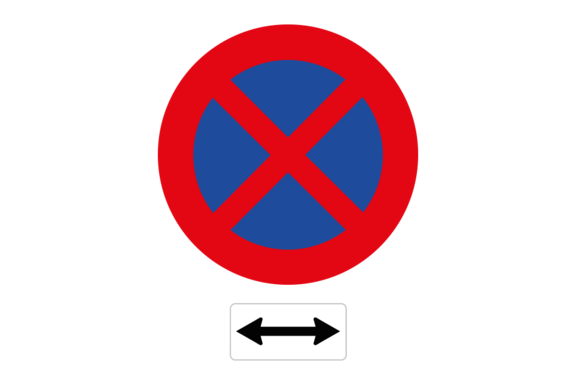 Halten und Parken verboten