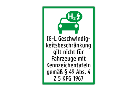 Ausgenommen Fahrzeuge mit reinem Elektroantrieb oder mit Wasserstoff-Brennstoffzellentechnologie